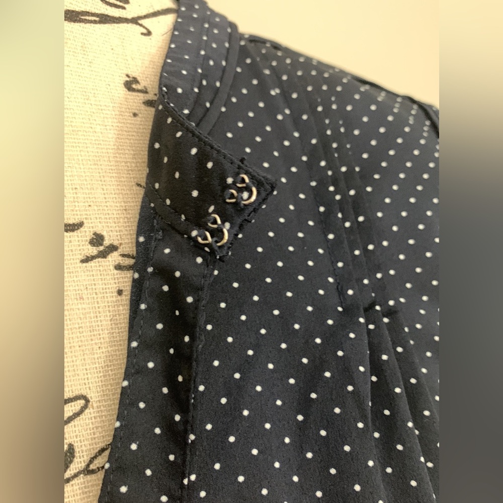 Ann Taylor Dark Blue Sleeveless Size: S - Picture 10 of 11